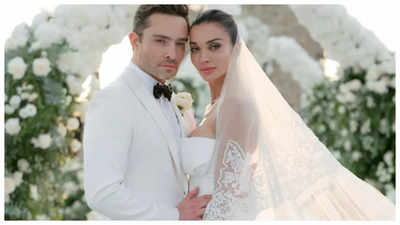 Amy Jackson, Ed Westwick share first pictures from dreamy wedding in Italy – Hindustan Times