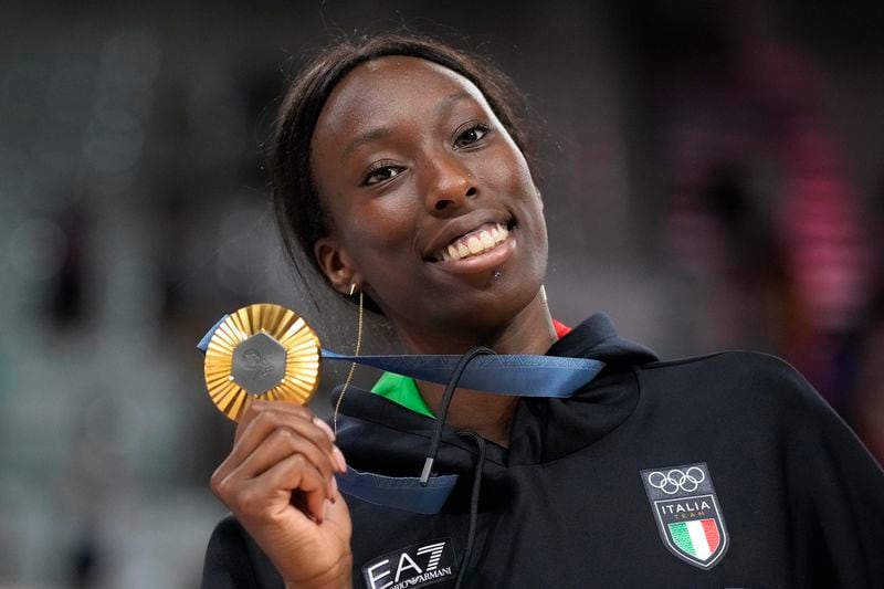 Graffiti celebrating Italian volleyball player Paola Egonu vandalized after Italy wins Olympic gold – Post Register